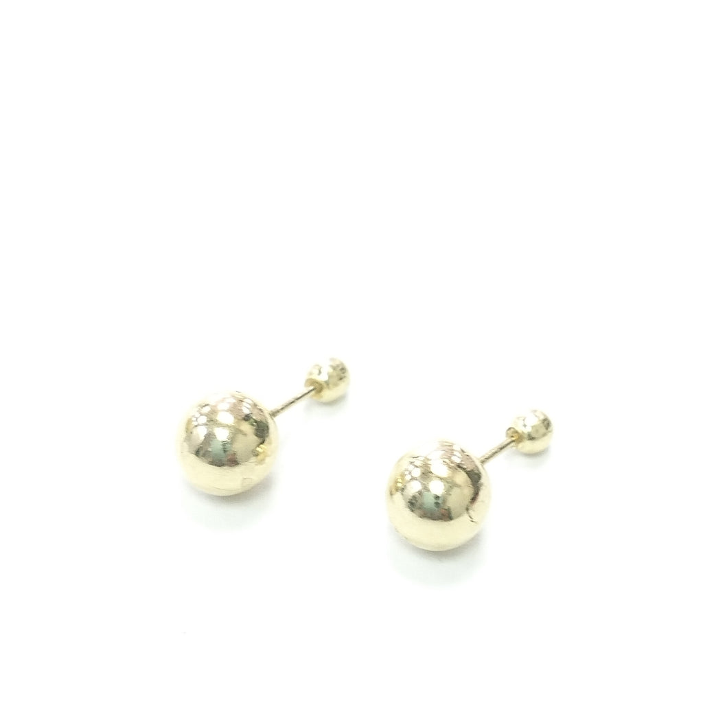 BROQUELES PAR ORO 14 K 1.7 GRMS (SEMINUEVO)