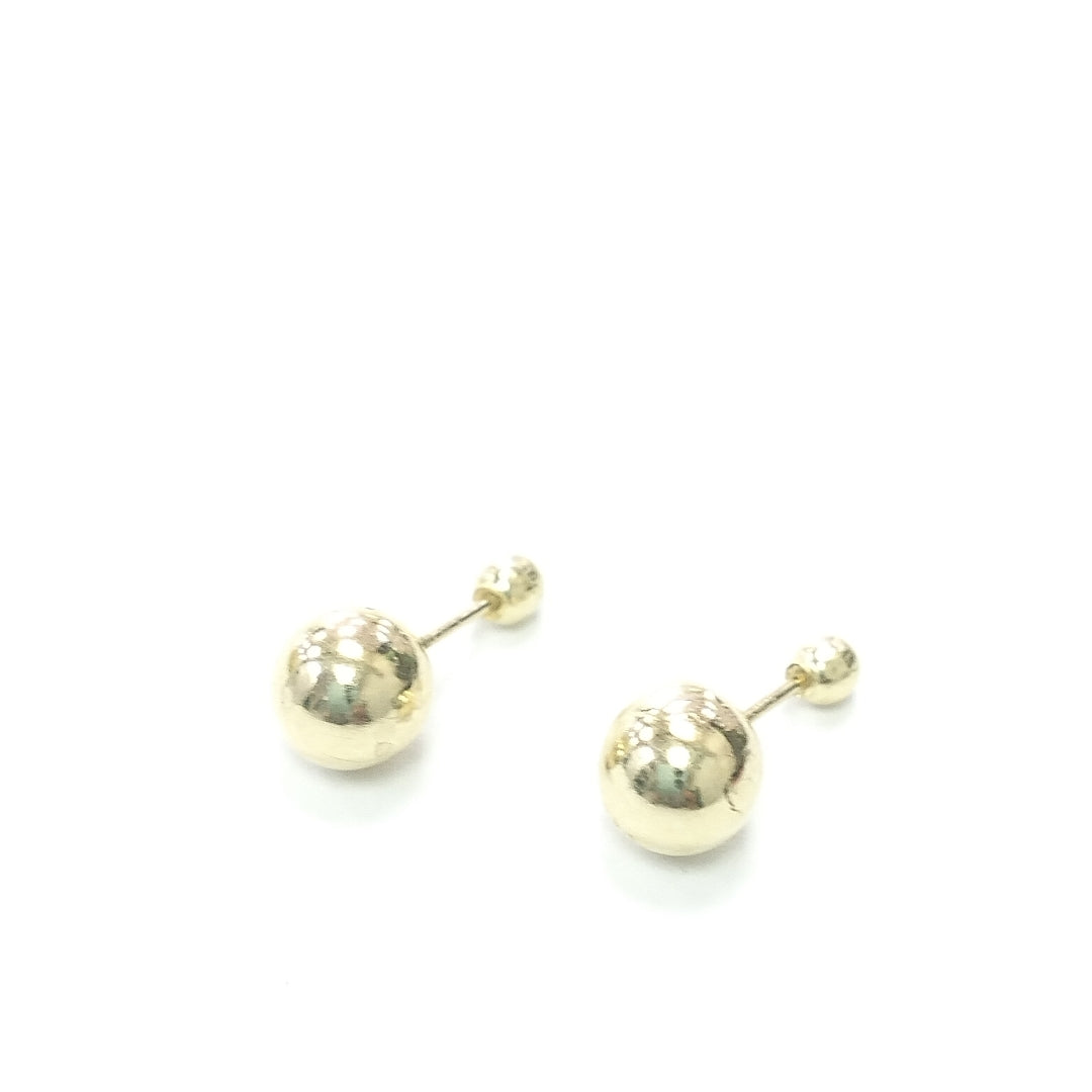 BROQUELES PAR ORO 14 K 1.7 GRMS (SEMINUEVO)