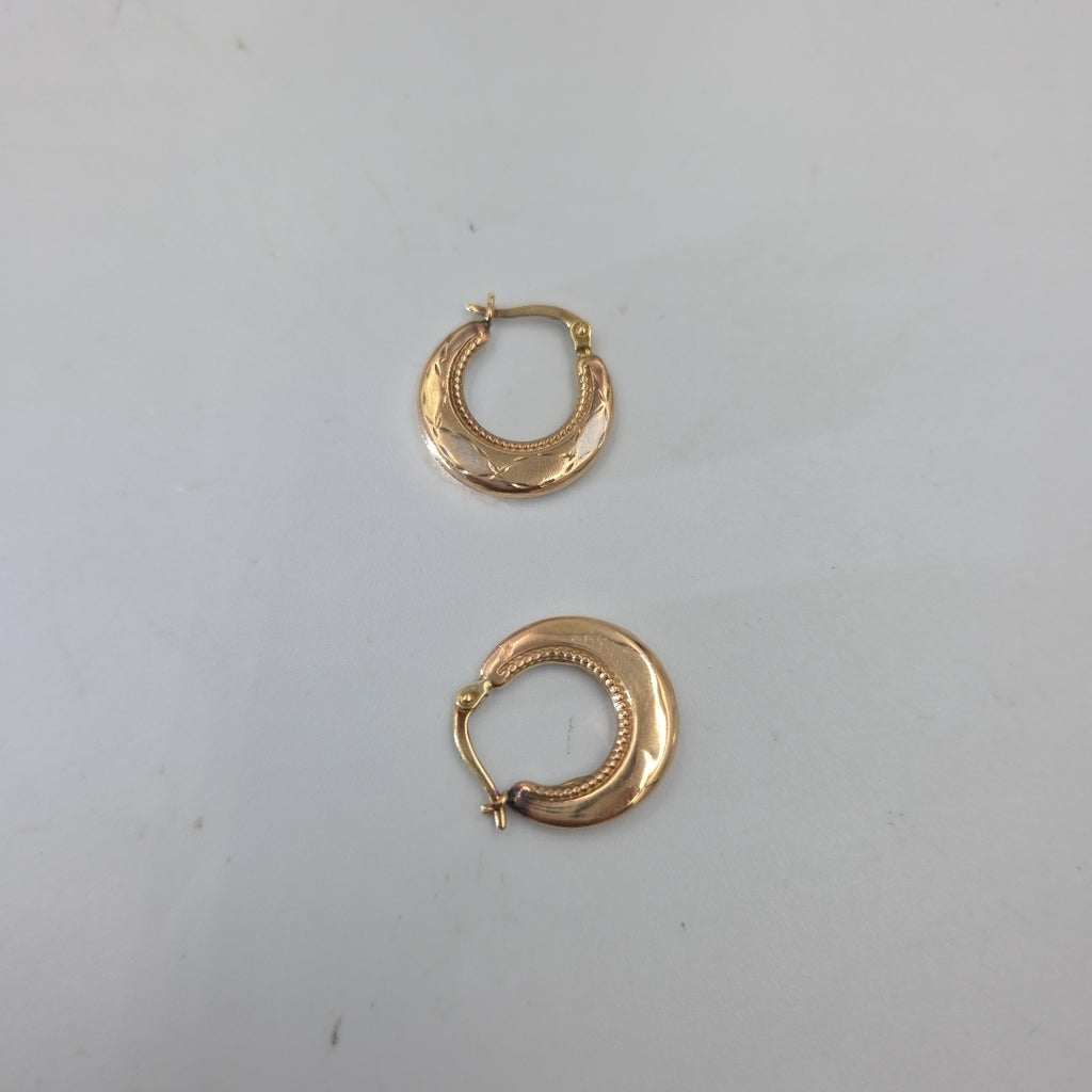ARRACADAS PAR ORO, ORO COMBINADO 10 K 1.6 GRMS (SEMINUEVO)