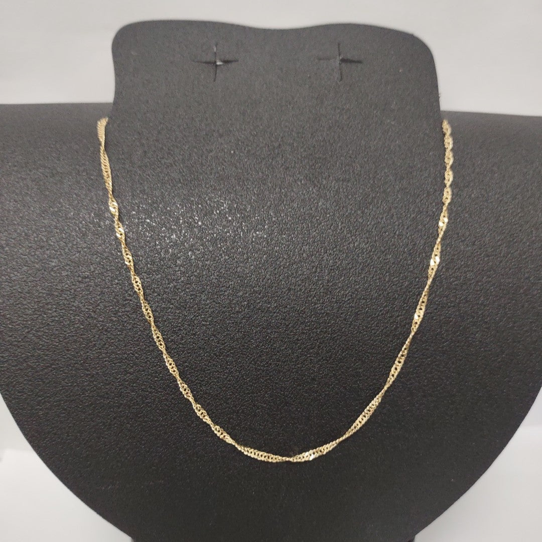 CADENA ORO 14 K 2.5 GRMS (SEMINUEVO)