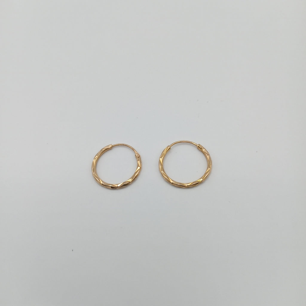 ARRACADAS PAR ORO 14 K 1 GRMS (SEMINUEVO)