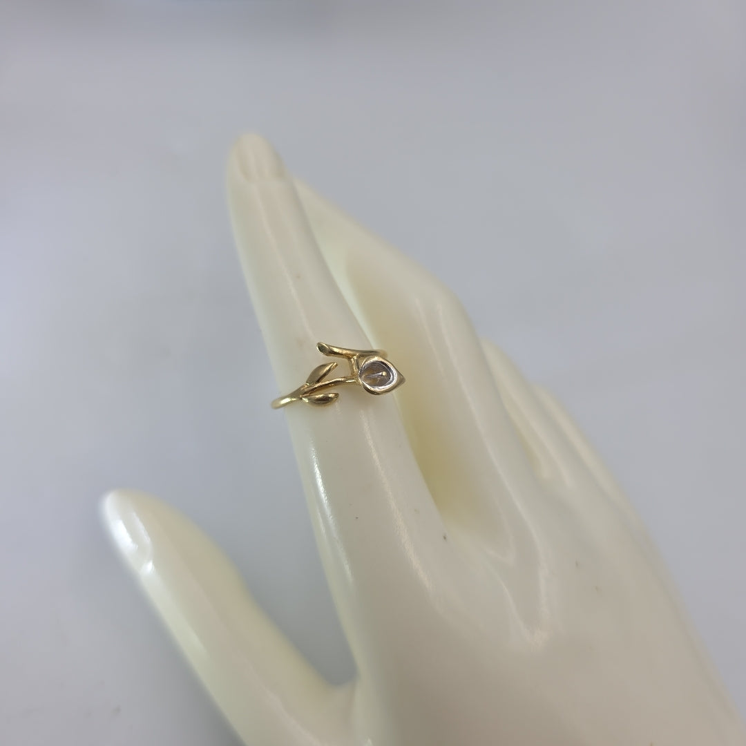 ANILLO ORO,RODIADO 14 K 1,90 GRMS (SEMINUEVO)