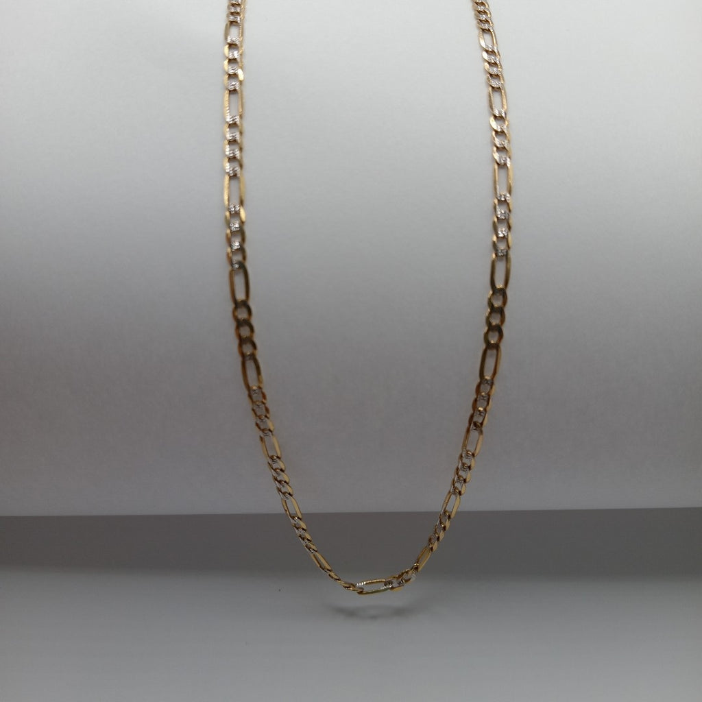 CADENA ORO, RODIADO 14 K 7.6 GRMS (SEMINUEVO)