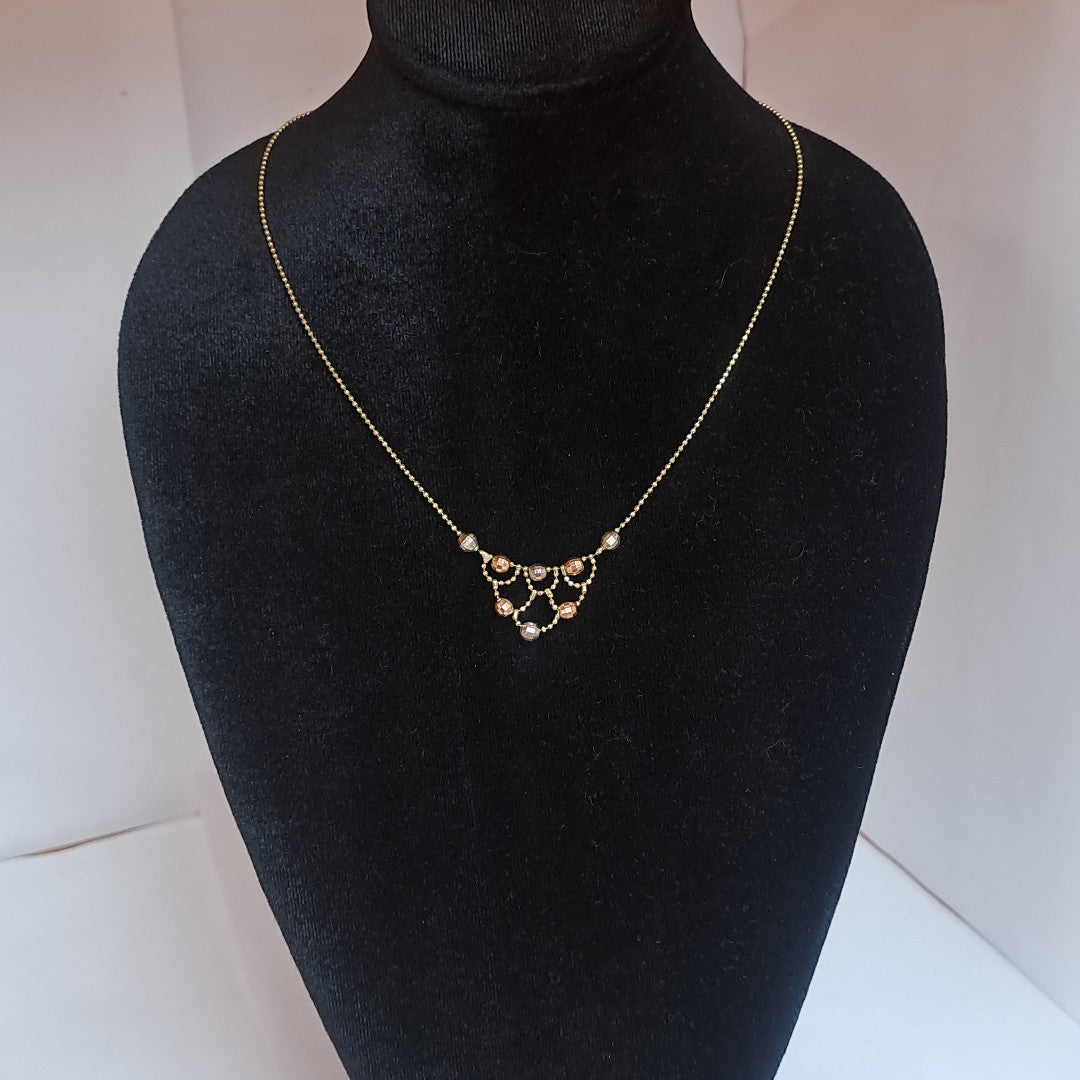 GARGANTILLA ORO 14 K 3.5 GRMS (SEMINUEVO)
