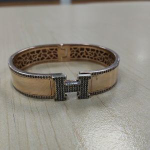 PULSERA RIGIDA ORO 14 K 35,60 GRMS (SEMINUEVO)
