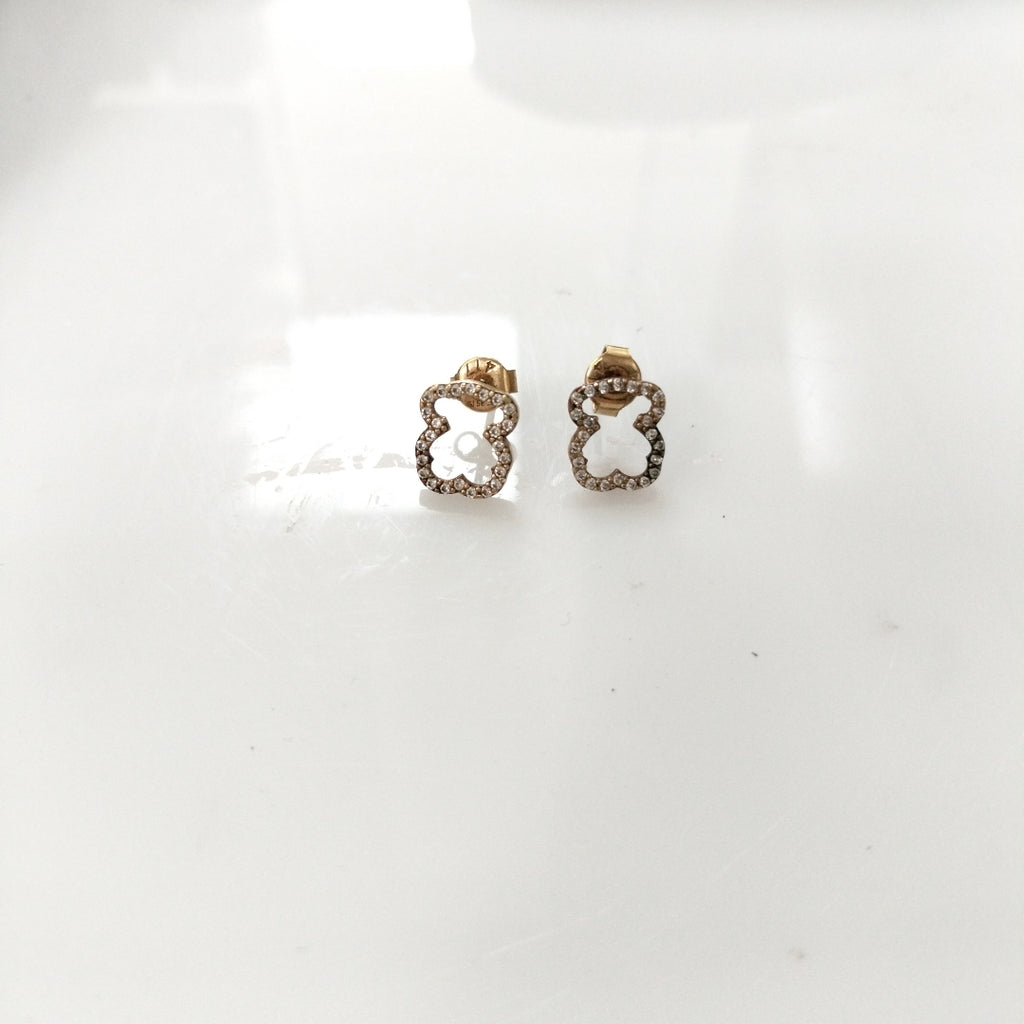 ARETES PAR ORO 10 K 1.2 GRMS (SEMINUEVO)