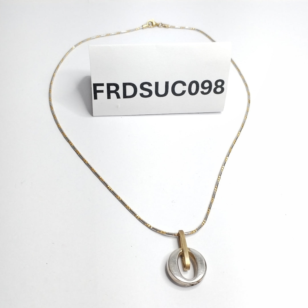 GARGANTILLA ORO, ORO COMBINADO 14 K 7.2 GRMS (SEMINUEVO)