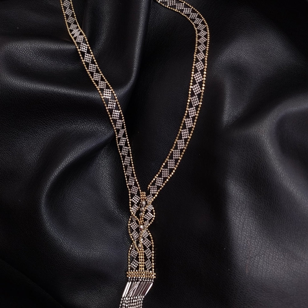 GARGANTILLA ORO COMBINADO 14 K 15.6 GRMS (SEMINUEVO)