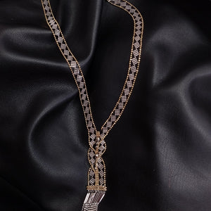 GARGANTILLA ORO COMBINADO 14 K 15.6 GRMS (SEMINUEVO)