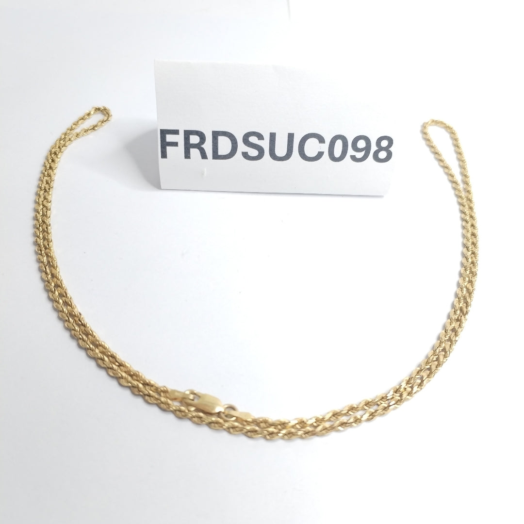 CADENA ORO 14 K 12.8 GRMS (SEMINUEVO)
