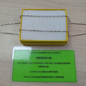 CADENA PLATA 3.2 GRMS (SEMINUEVO)