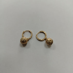 ARRACADAS PAR ORO 14 K 2.3 GRMS (SEMINUEVO)