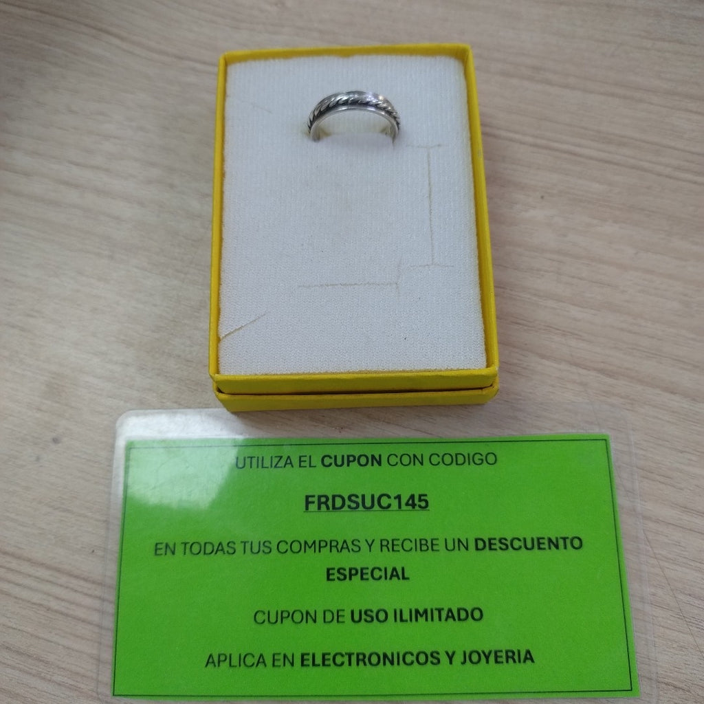 ARGOLLA PLATA 3.5 GRMS (SEMINUEVO)