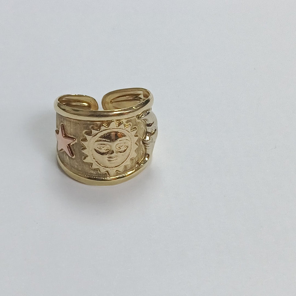 ANILLO ORO 10 K 3,50 GRMS (SEMINUEVO)