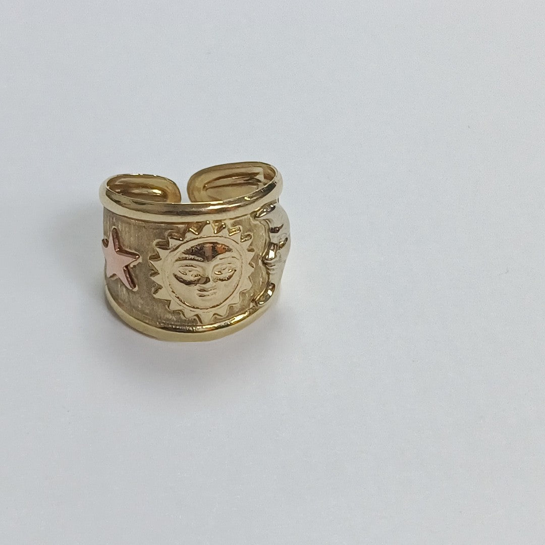 ANILLO ORO 10 K 3,50 GRMS (SEMINUEVO)