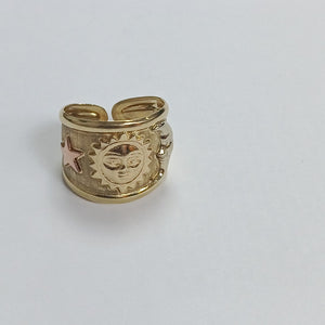 ANILLO ORO 10 K 3,50 GRMS (SEMINUEVO)