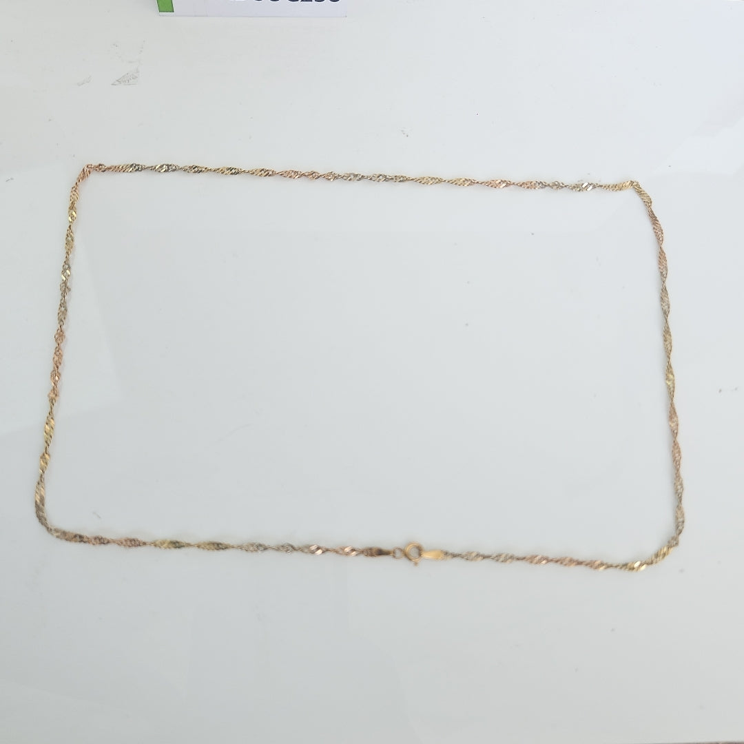 CADENA ORO 14 K 4.4 GRMS (SEMINUEVO)