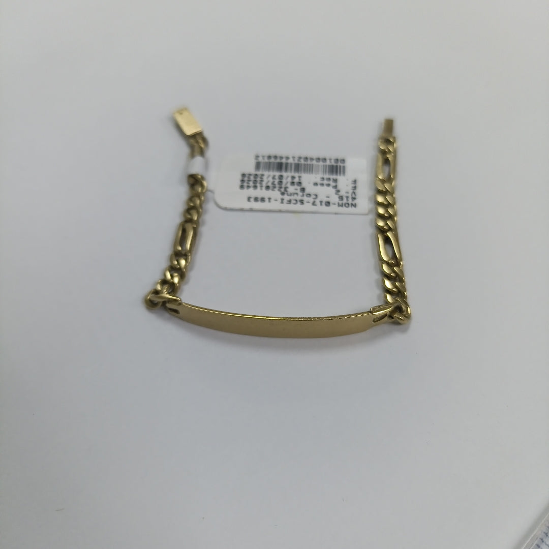ESCLAVA,PULSERA ORO 14 K 8,10 GRMS (SEMINUEVO)