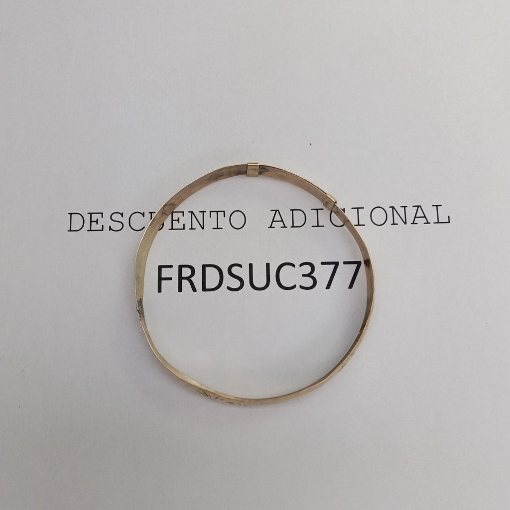PULSERA RIGIDA ORO 8 K 6.9 GRMS (SEMINUEVO)