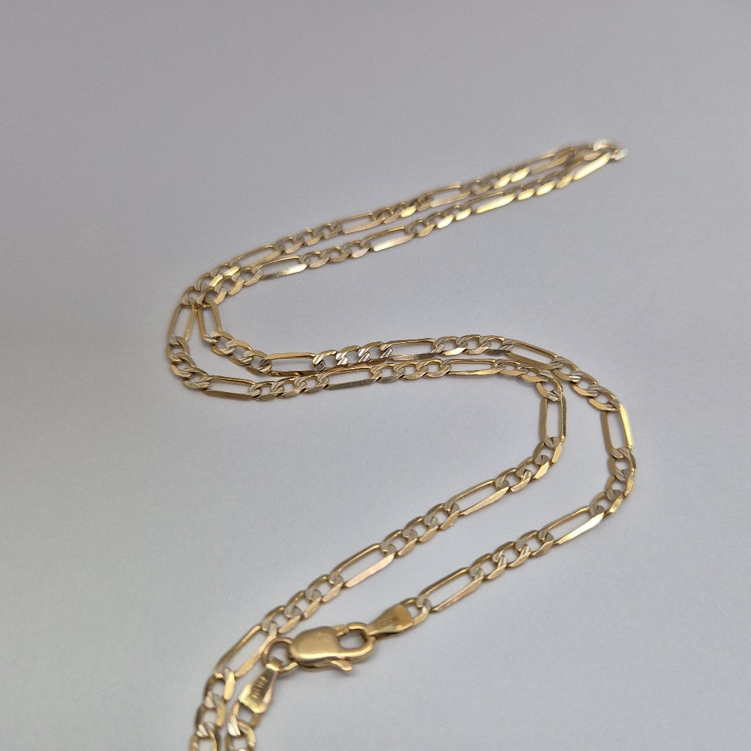 CADENA ORO, RODIADO 14 K 5.8 GRMS (SEMINUEVO)
