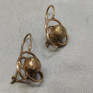 ARETES PAR ORO 10 K 1,90 GRMS (SEMINUEVO)