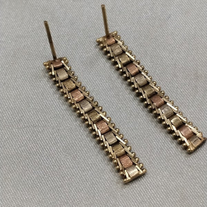 ARETES PAR ORO 10 K 3,20 GRMS (SEMINUEVO)