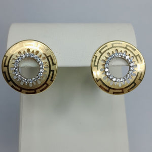 BROQUELES PAR ORO 10 K 4 GRMS (SEMINUEVO)