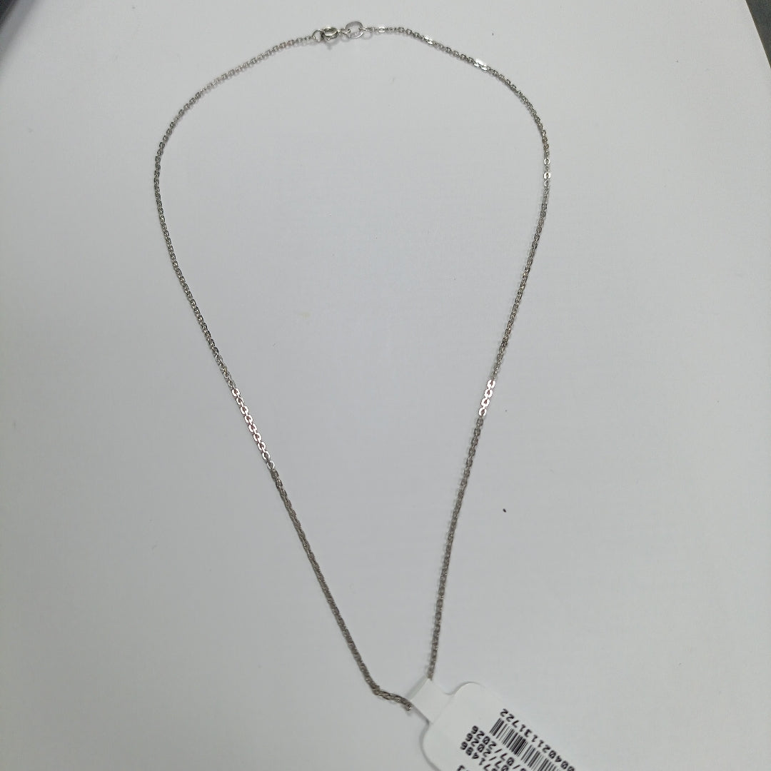 CADENA ORO BLANCO 14 K 1.9 GRMS (SEMINUEVO)