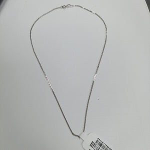 CADENA ORO BLANCO 14 K 1.9 GRMS (SEMINUEVO)