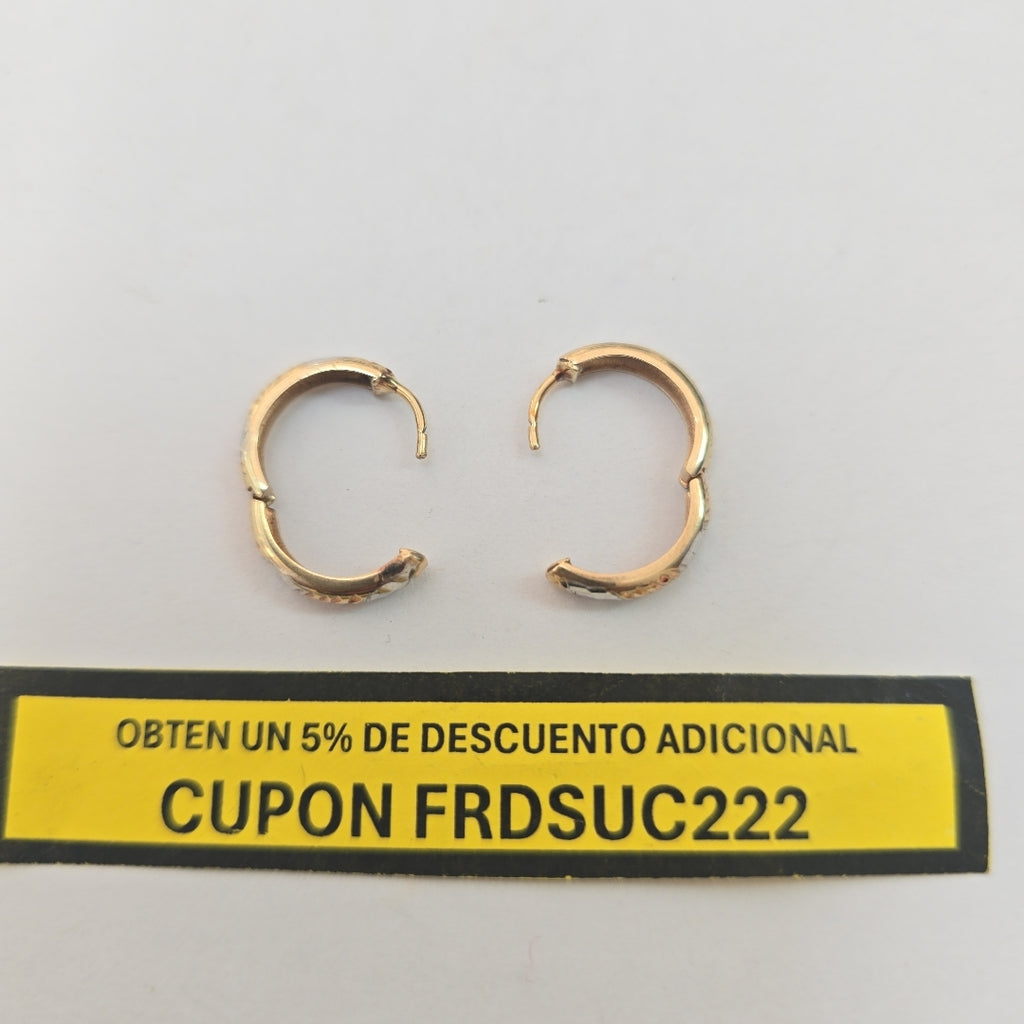 ARRACADAS PAR ORO 10 K 1,30 GRMS (SEMINUEVO)