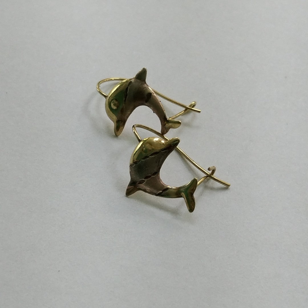 ARETES PAR ORO 10 K 0.7 GRMS (SEMINUEVO)