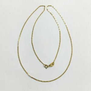 CADENA ORO 10 K 1.2 GRMS (SEMINUEVO)
