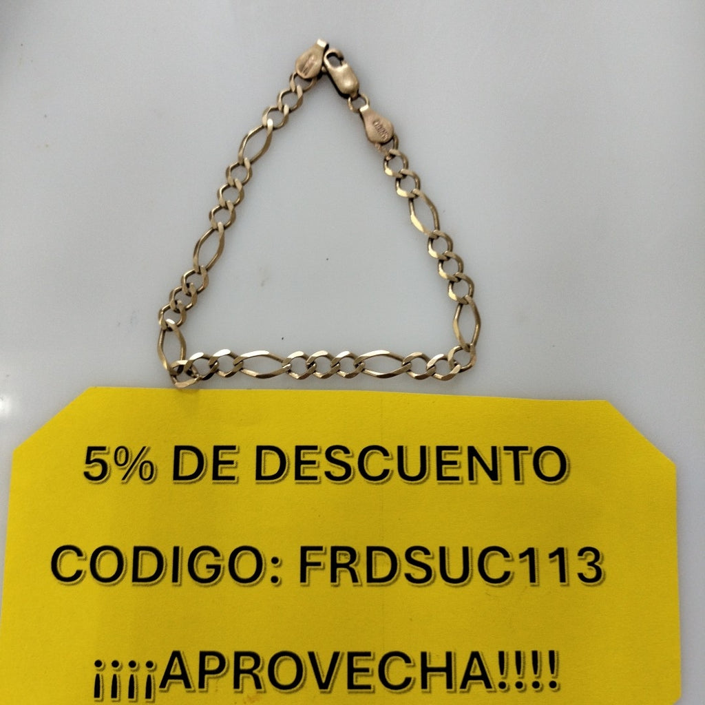 PULSERA ORO 10 K 4.1 GRMS (SEMINUEVO)