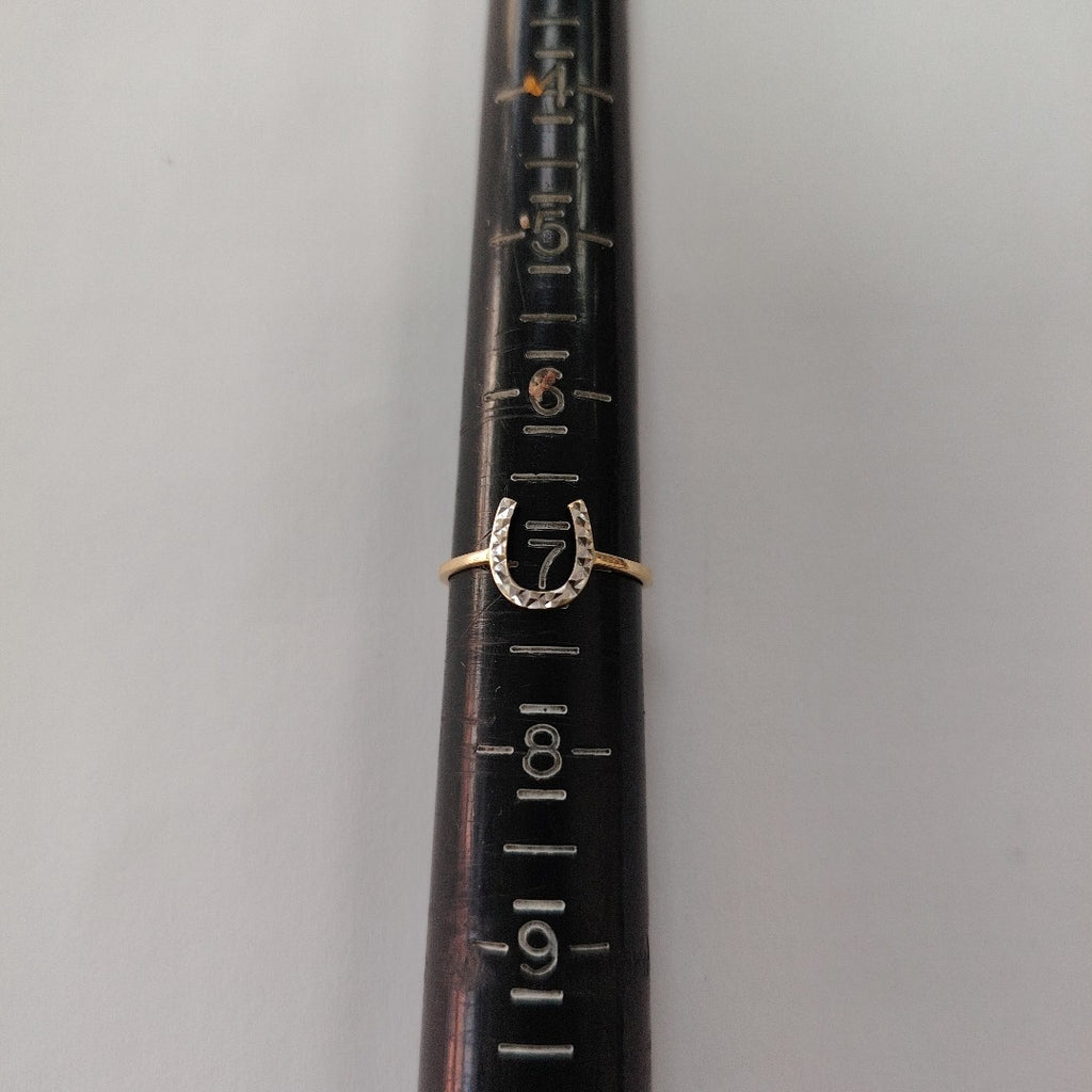 ANILLITO ORO, ORO COMBINADO 14 K 1 GRMS (SEMINUEVO)