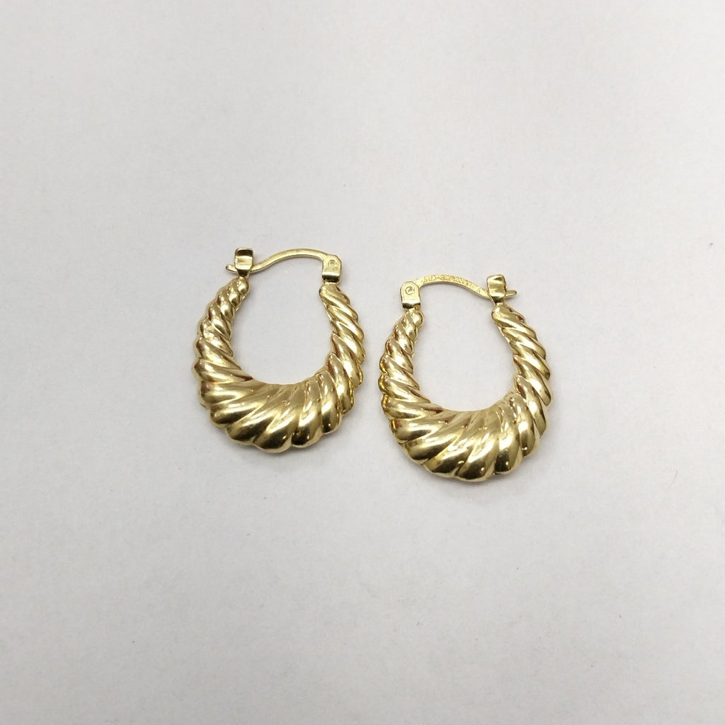 ARETES PAR ORO 14 K 1.8 GRMS (SEMINUEVO)