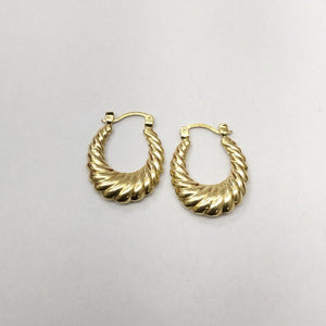 ARETES PAR ORO 14 K 1.8 GRMS (SEMINUEVO)