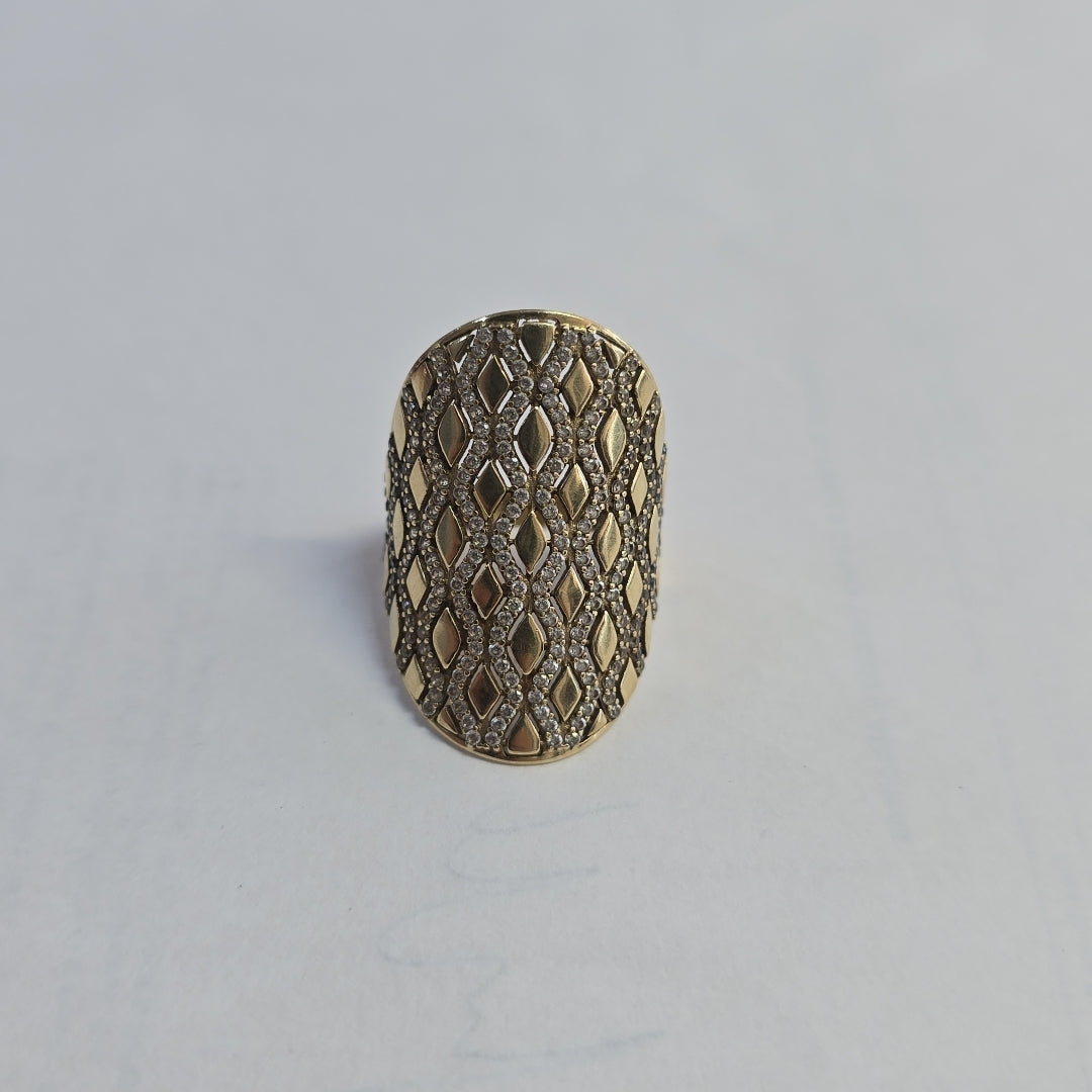 ANILLO ORO 10 K 4,90 GRMS (SEMINUEVO)