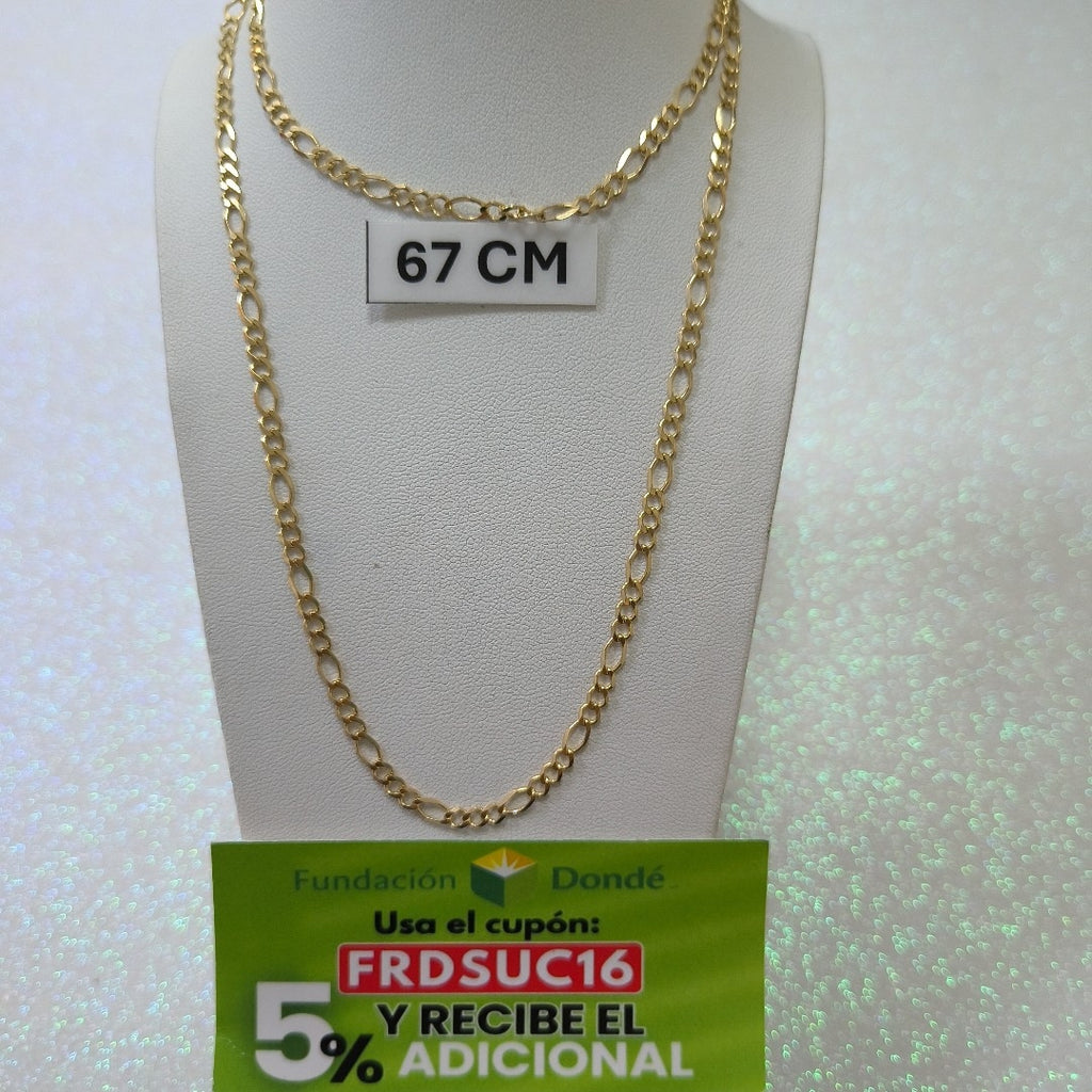 CADENA ORO 10 K 7.7 GRMS (SEMINUEVO)