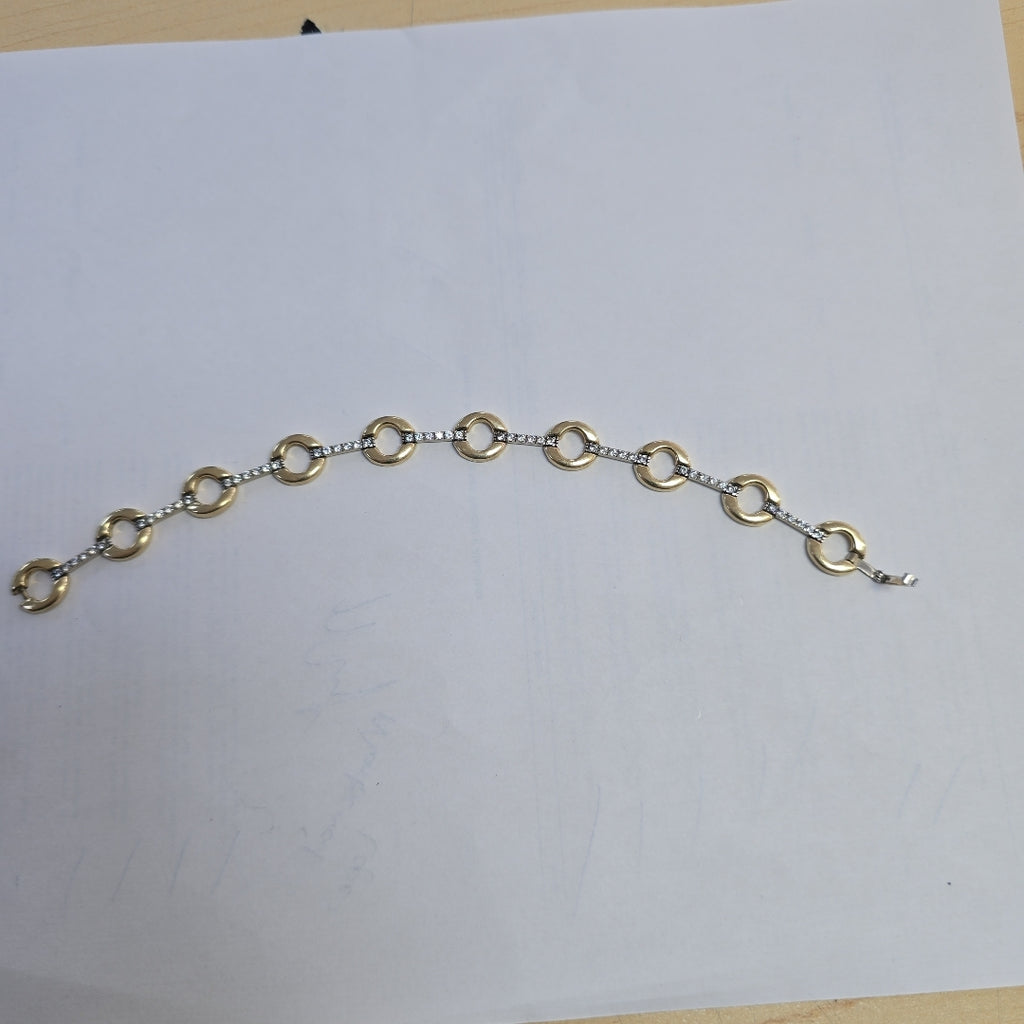 PULSERA,PULSERA RIGIDA ORO 10 K 8,70 GRMS (SEMINUEVO)