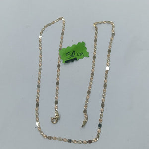 CADENA ORO 14 K 2.8 GRMS (SEMINUEVO)