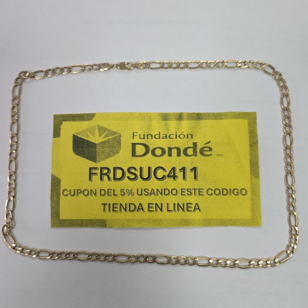 CADENA ORO 10 K 8.8 GRMS (SEMINUEVO)