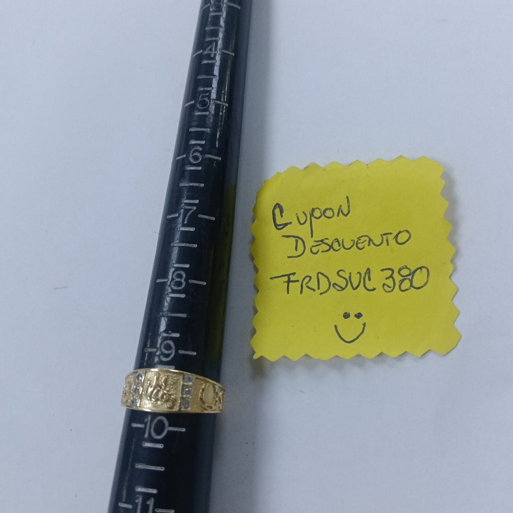 ARGOLLA DE LA SUERTE ORO 10 K 4 GRMS (SEMINUEVO)