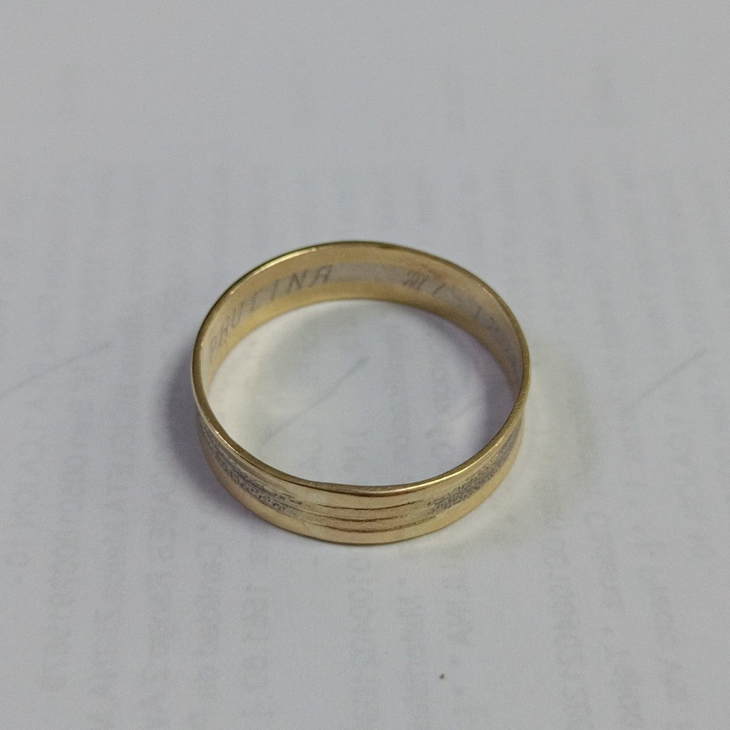 ARGOLLA ORO 14 K 3.2 GRMS (SEMINUEVO)