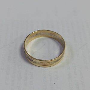 ARGOLLA ORO 14 K 3.2 GRMS (SEMINUEVO)