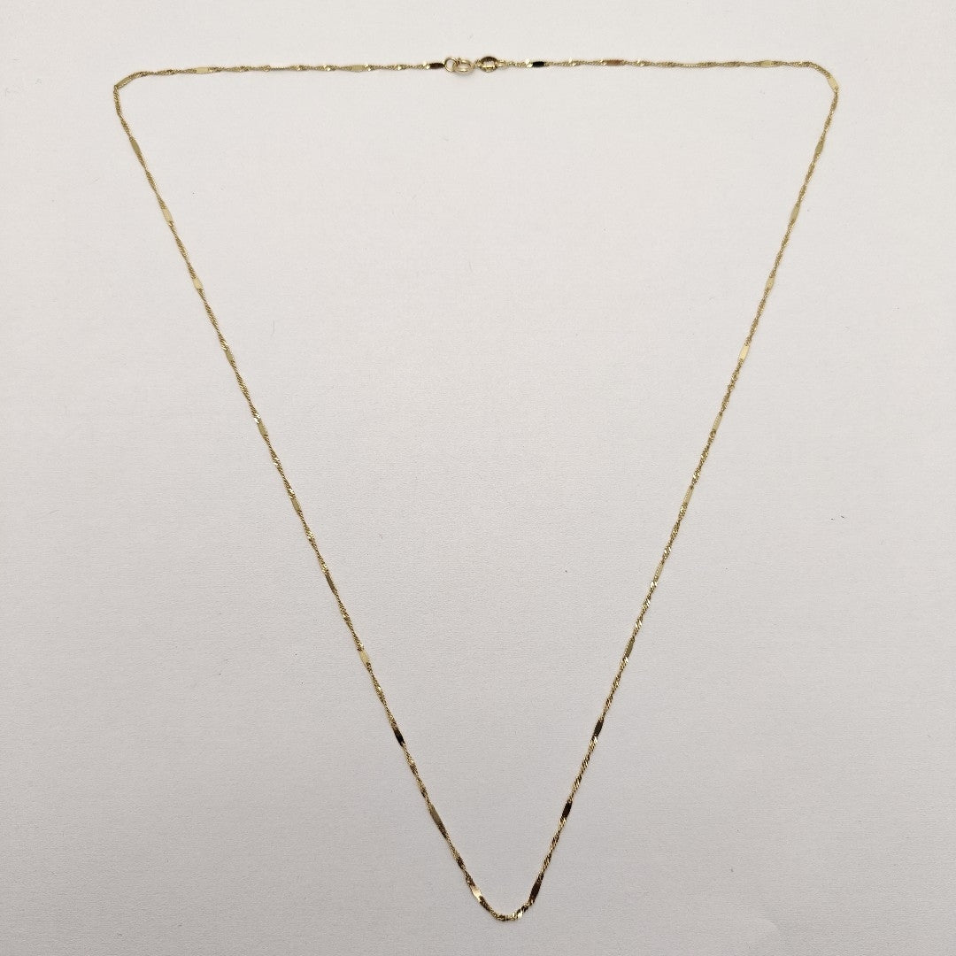 CADENA ORO 14 K 1.4 GRMS (SEMINUEVO)