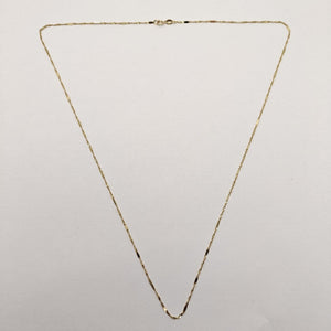 CADENA ORO 14 K 1.4 GRMS (SEMINUEVO)