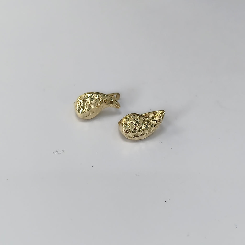 ARETES PAR ORO 14 K 2.6 GRMS (SEMINUEVO)