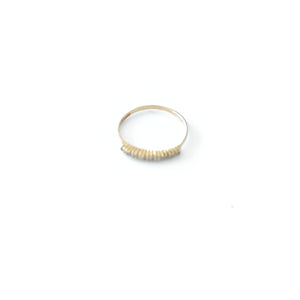 ANILLO ORO 14 K 1,20 GRMS (SEMINUEVO)