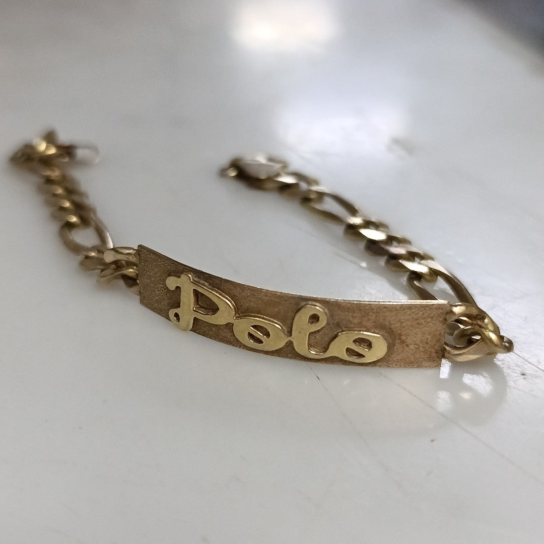 ESCLAVA ORO 10 K 16.5 GRMS (SEMINUEVO)