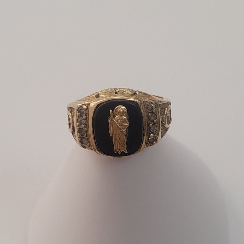 ANILLO ORO 10 K 5.4 GRMS (SEMINUEVO)